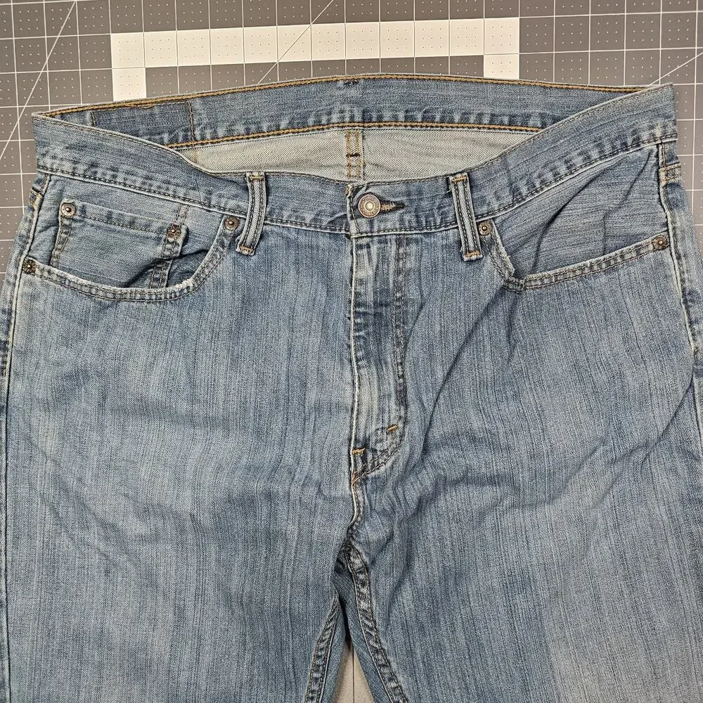 Levis 559 Jeans 36x32 Faded Blue Loose Baggy Straight Y2K Streetwear Workwear